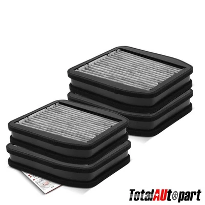 4 воздушных фильтра для салона с угольными материалами для Mercedes-Benz E350 E320 E500 E55 AMG - Изображение 1 из 4