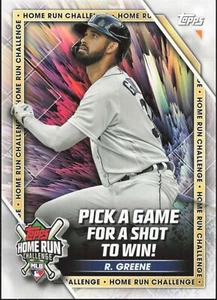 2023 Topps Series 2 Home Run Challenge HRC-24 Riley Greene Tigers - Picture 1 of 1