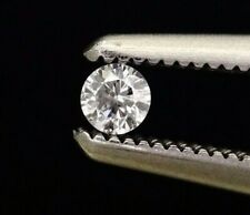 Diamante natural de 3,50 quilates corte redondo grado D certificado VVS1 10x10x 6 mm RE01
