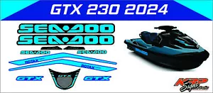 SeaDoo GTX 230 2024 Graphics / Decal / Sticker Kit - Picture 1 of 1