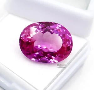 15 Ct AAA+ Oval Cut Natural Pink Spine Halloween Offer Loose Gemstone Certified - Picture 1 of 8