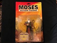 Moses action figure in package by accoutrements 2003