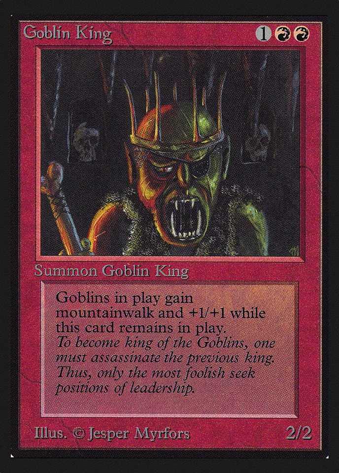 Goblin King x (1) MTG - Collector's Edition - EX/NM - R155 - 4RCards - Image 1 of 1