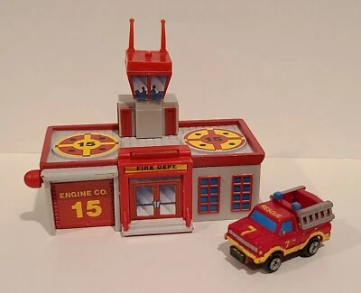 Vintage Micro Machines Fire Department & Rescue Vehicle  - Image 1 of 4