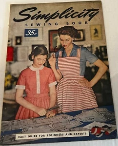 VINTAGE SIMPLICITY SEWING BOOK - 1954 - Picture 1 of 1