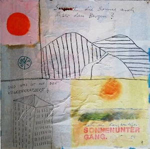 PETER KASTNER - "Langwiliger...." - Opera unica - dipinto su tela - cm 40 x 40 - Picture 1 of 3