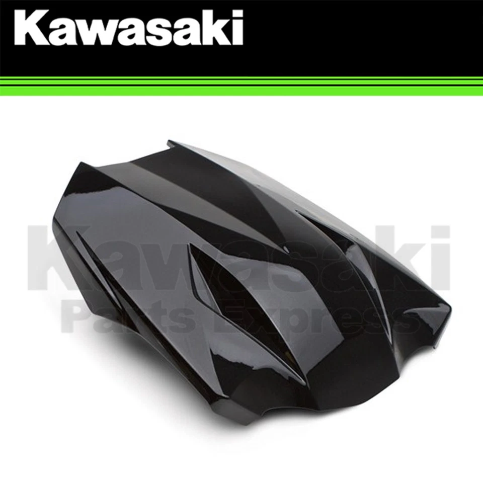 NUEVO 2012-2013/2017-2019 GENUINO KAWASAKI NINJA 1000 CUBIERTA DE ASIENTO NEGRO CHISPA Foto 1 de 1
