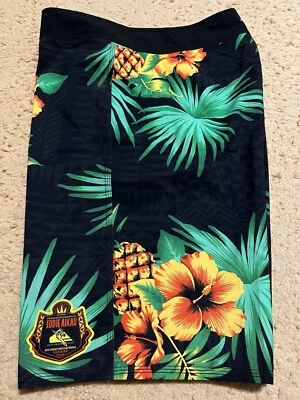Pantalones cortos de tabla Quiksilver Eddie Aikau Would Go 2016-17 Waimea Bay Hawaii talla 31 Foto 1 de 4