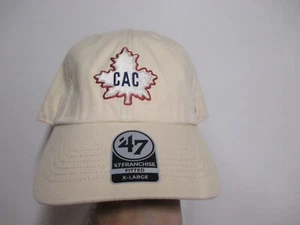 GORRA DE BÉISBOL MONTREAL CANADIENS 47 MARCA (FRANQUICIA) AJUSTADA XL NUEVA CON ETIQUETAS LOGOTIPO VINTAGE - Imagen 1 de 8