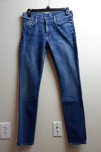 7 for all Mankind GWENEVERE Jeans Gr. 26 SUPER SKINNY Ankle Organic Distressed - Bild 1 von 8