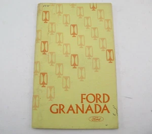 1975 Fold Granada Owners Manual Book OEM Handbook Factory 75 - Picture 1 of 4