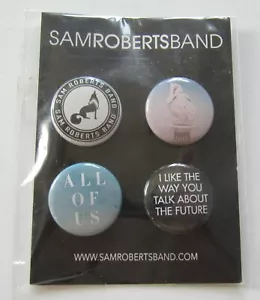 SAM ROBERTS BAND PIN BADGE BUTTON SET Promo Memorabilia Collectible Rock - Picture 1 of 1