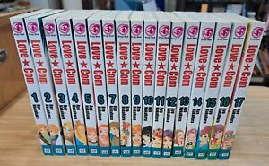 Love Com Manga Vols 1-17 Complete By Aya Nakahara Shojo Beat Very Good Condition