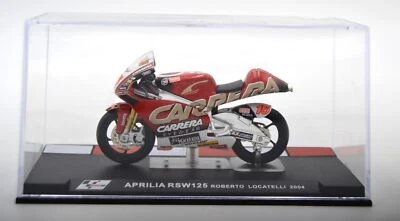Die Cast “Aprilia RSW125 Roberto Locatelli - 2004 " Moto Gp Scale 1/24 - Image 1 of 2