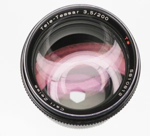 Contax 200mm f3.5 Tele-Tessar AE Germany  #5810812 - Picture 1 of 12