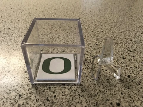 Oregon Ducks Custom NCAA Football National Champions Alumni Ring Display Case Cover