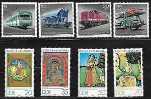 German Dem Rep, MNH, #2001-#2004, & #2005-#2008, Issued 1979 - Picture 1 of 1