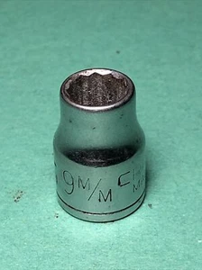 VTG Craftsman | 3/8" Drive | 12-Point | 9mm Socket | -V- Series | 44301 | USA - Picture 1 of 9
