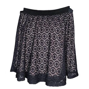 Disney Minnie Rocks the Dots Lace Overlay Skirt Sz XS - Picture 1 of 4