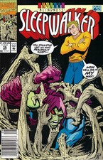 Sleepwalker #16 Newsstand Cover (1991-1994) Marvel Comics