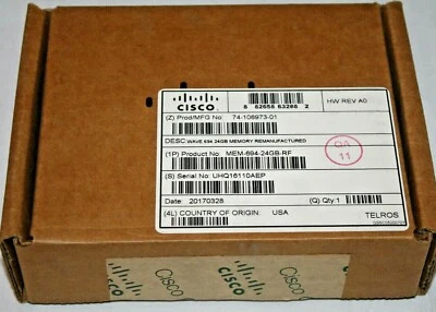(24 gb ) 6x4GB Cisco 74-9530-01  Memory RAM MEM-694-24GB-RF - Image 1 of 4