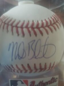 mike bordick signed baseball autographed romlb ball auto orioles 2000 all star 