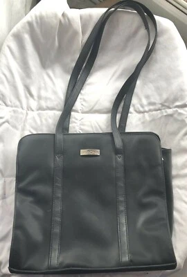 Bolso Mensajero/Portátil Merona Negro Multi Bolsillo Hombro  Foto 1 de 4