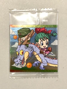 Bulma and Oolong - 1-01 R - Pegatina oblea Dragon Ball japonesa - Imagen 1 de 2