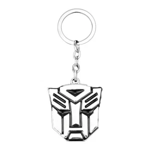Chrome Black Transformers Autobots Keychain Key Ring for Sierra Titan Ram F150 - Bild 1 von 1