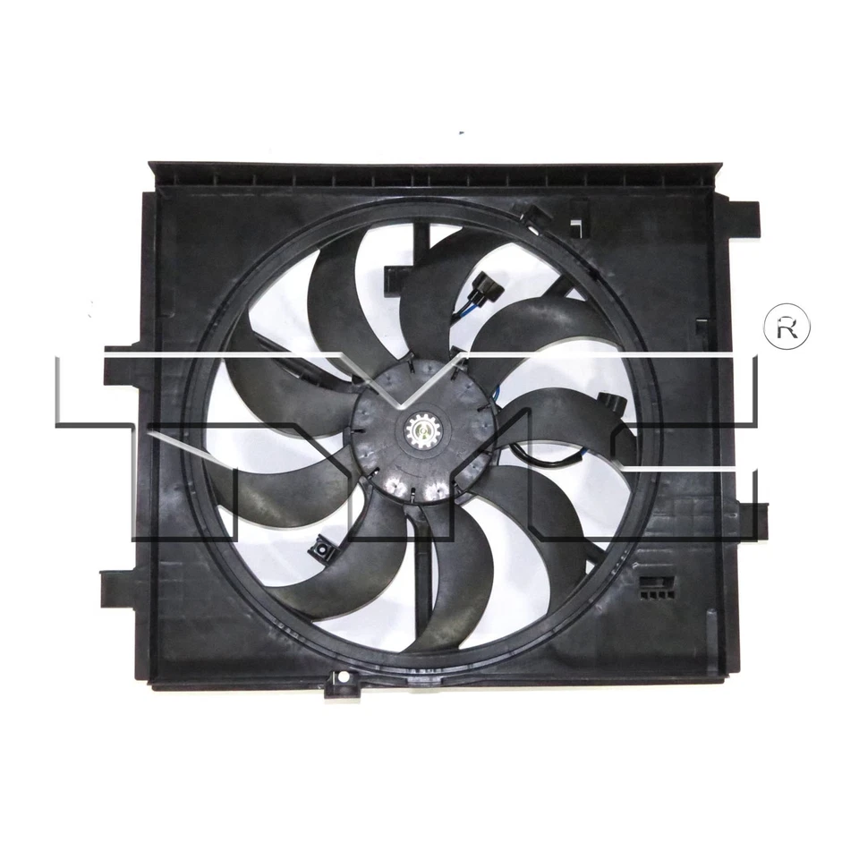 Conjunto de ventilador de refrigeración de doble radiador y condensador para 11-14 Nissan Juke NI3115147 Foto 1 de 4