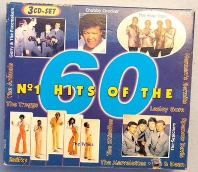 3-CD-Sampler No.1 Hits of the 60 Compilation Byrds, Sandy Shaw, Troggs, P.Sledge - Bild 1 von 4