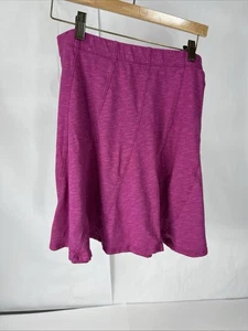 Horny Toad Raspberry Tencel Organic Cotton Blend Skirt Size Medium M - Picture 1 of 7