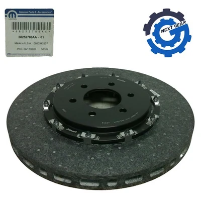 Nuevo rotor de freno de disco trasero Mopar OEM para Dodge Viper 68252786AA 2015-2017 8,4 L Foto 1 de 4
