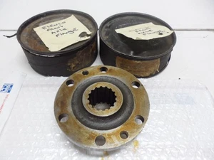 2- NOS Elenco Front Axle  Flange 16 Spline Hub  Dodge 60 & 70 1957-68 - Picture 1 of 10