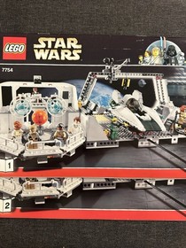 ONLY instructions books 1-2 Lego 7754 Home One Mon Calamari Star Wars