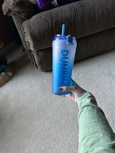Dunkin' Blue Gradient Tumbler - Picture 1 of 2