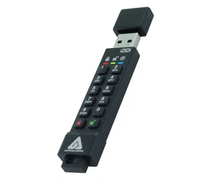 Apricon 16GB Aegis Secure Key 3NX - USB 3.1 Flash Key with FIPS 140-2 level 3 - Picture 1 of 1