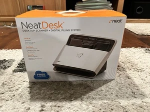 Neat Desk Top Scanner Digital Filing System ND-1000 New Open Box *** Read *** - Photo 1/14
