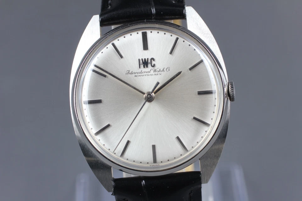 Reloj Manual Hombre Vintage "CASI COMO NUEVO+++" IWC Schaffhausen Plateado De JAPÓN Foto 1 de 4