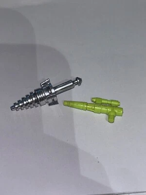 original G1 Transformers DEVASTATOR WEAPONS Bonecrusher Rotor Blade & Laser Gun - Image 1 of 2