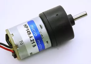 Motoriduttore 350 giri/minuto, Micro Motors HP 149.4.21S gearmotor riduttore - Foto 1 di 1