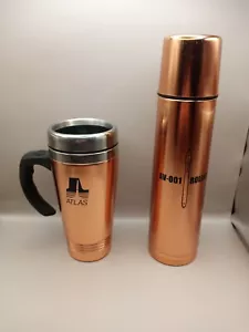 Lockheed Martin Stainless Steel Mug & Thermos Lot,Atlas,AV-001 Rollout Free Ship - Picture 1 of 8