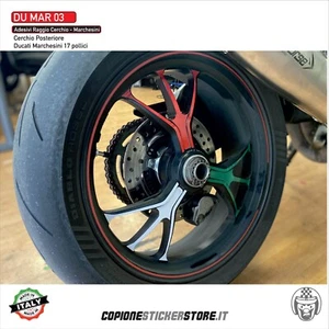 3 Felgenaufkleber Speichen kompatibel Marchesini Forged hinten DU MAR 03 - Bild 1 von 3