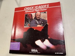 Disquete de colección Chuck Yeager's Advanced Flight Trainer ECA Commodore 64 - Imagen 1 de 6
