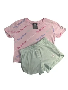 NEW BALANCE  2 Piece Set For Girls /Size 5-6 - Picture 1 of 3