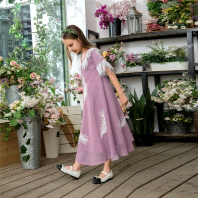 Dubai Abaya Mujeres Maxi Vestido Largo Madre Hija Bata Caftán Caftán Vestido Foto 1 de 4