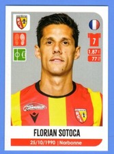 2021 PANINI FOOTBALL Ligue 1 & 2 Sticker #135 Florian SOTOCA RC Lens