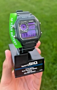 "Dark Matter" | Casio World Time Illuminator | Royale | AE-1200WH | ๐ฃ | Custom - Picture 1 of 22