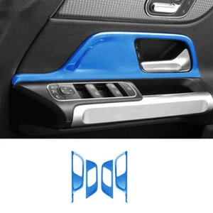 Window Lift Panel Switch Cover Trim For Benz GLB W247 2020 2021-2022 Steel Blue - Picture 1 of 5