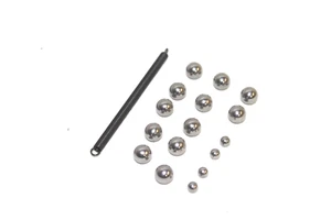 Kugeln Schaltkugeln 4mm 7mm Schnurfeder VERSTÄRKT für SIMSON S51 S70 Getriebe - Bild 1 von 4